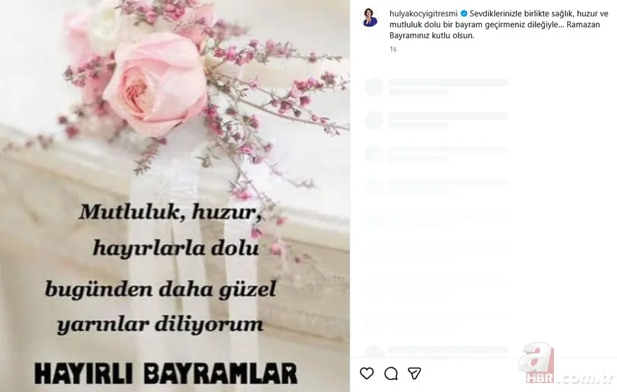 Esra Erol’dan Hülya Koçyiğit’e… Ünlülerden Ramazan Bayramı’na özel paylaşımlar 2