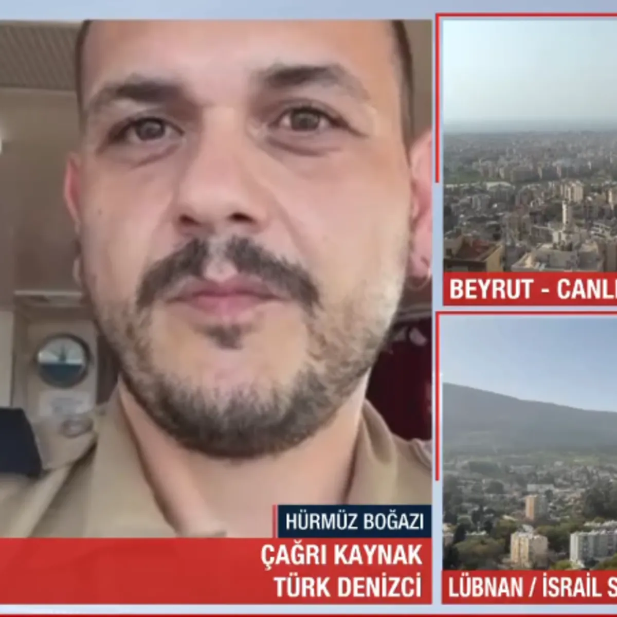 Türk denizci Hürmüz’deki dehşeti A Haber’e anlattı: Füzeler havada uçuşuyor, mayın tehlikesi var