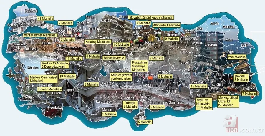 İşte kentsel ihanet haritası! Muhalefetin engellediği dönüşüm projelerinin listesi ortaya çıktı | İnsan hayatını hiçe sayan kafa 9