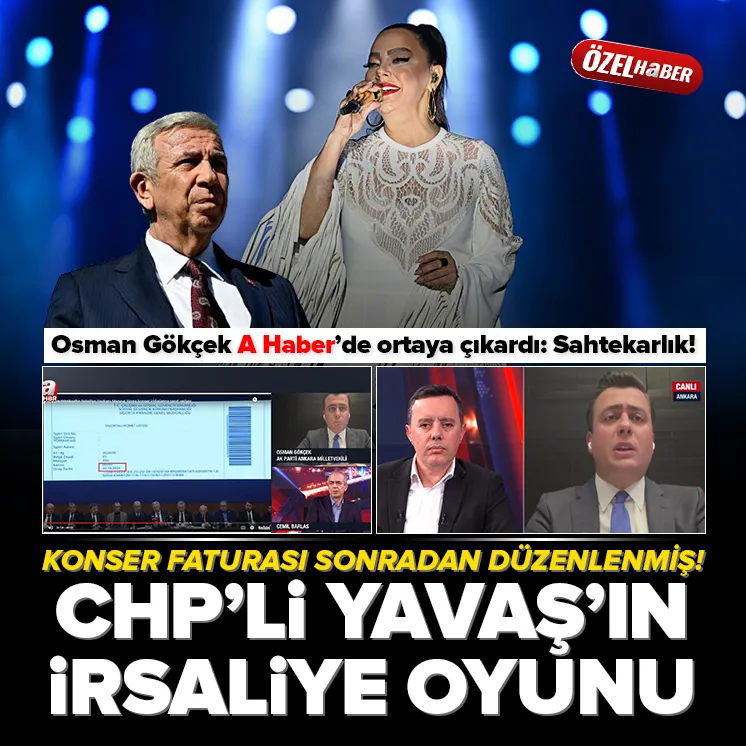 CHP’li Mansur Yavaş’ın irsaliye oyunu!