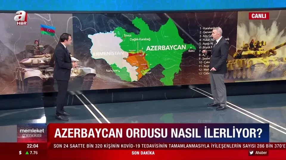 ‘’Azerbaycan ordusu harekatı hızlandırabilir’’ Emekli Tuğgeneral Özgür Tör A Haber’de değerlendirdi