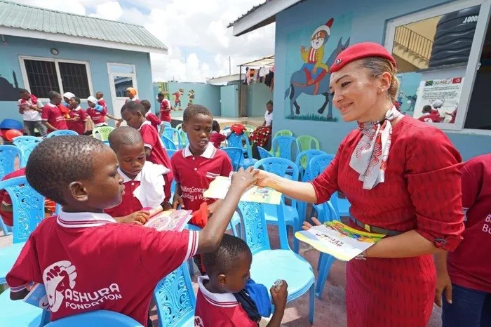 THY ailesi Afrika’ya iyiliğe uçtu!