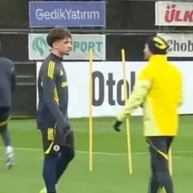 Çağrı Hakan Balta Fenerbahçe antrenmanında!