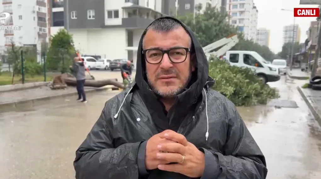 Akdeniz'de şiddetli yağış etkili