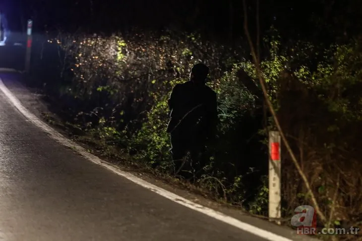 Sarıyer'de gece yarısı hareketli dakikalar!