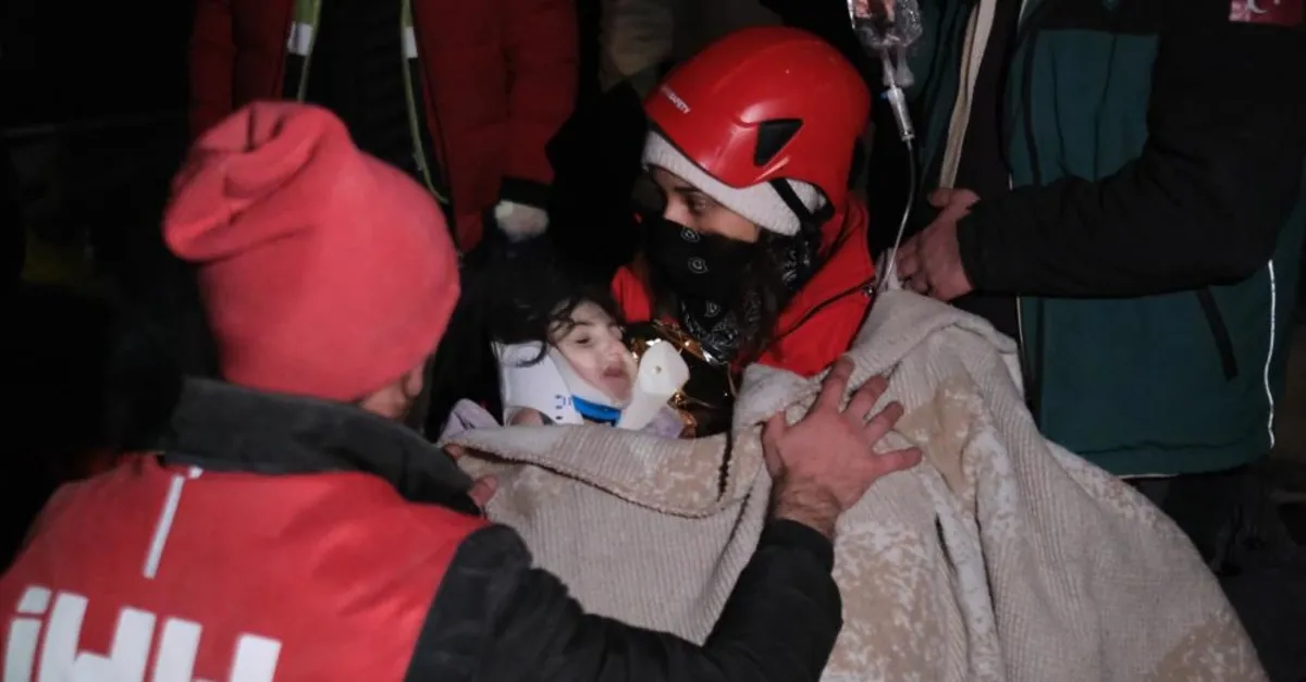 72 saat sonra 6 yaşındaki Hazal kurtarıldı
