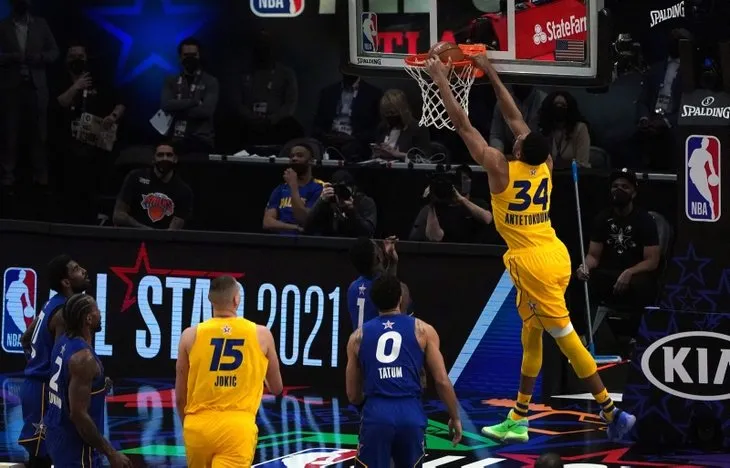 NBA All-Star 2021 gecesi nefesleri kesti! Son 4 yılda 4. kez galibiyete ulaştı