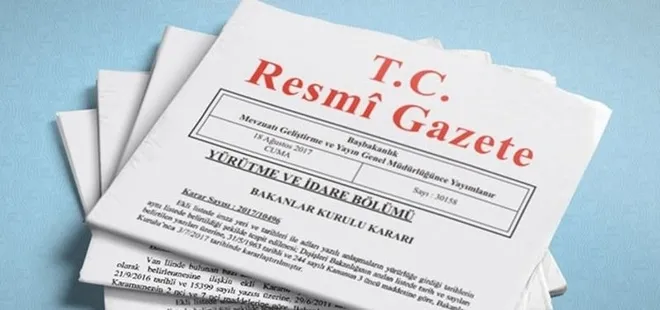 Atama kararları Resmi Gazete’de
