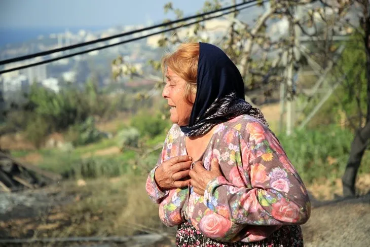 Mersin’de yürek yakan anlar! Hamide Bağ evini görünce gözyaşlarını tutamadı