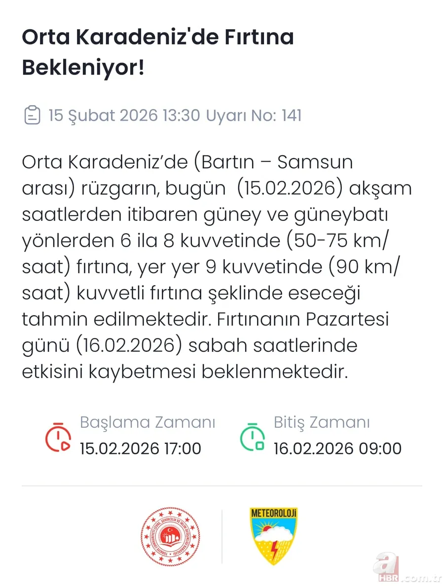 Hem fırtına hem toz! Meteoroloji uyardı: Görüş mesafesi düşüyor, o saate dikkat 5