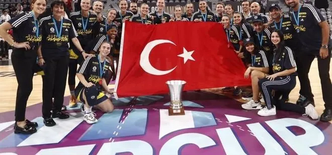 Fenerbahçe Alagöz Holding Avrupa Süper Kupa şampiyonu oldu!