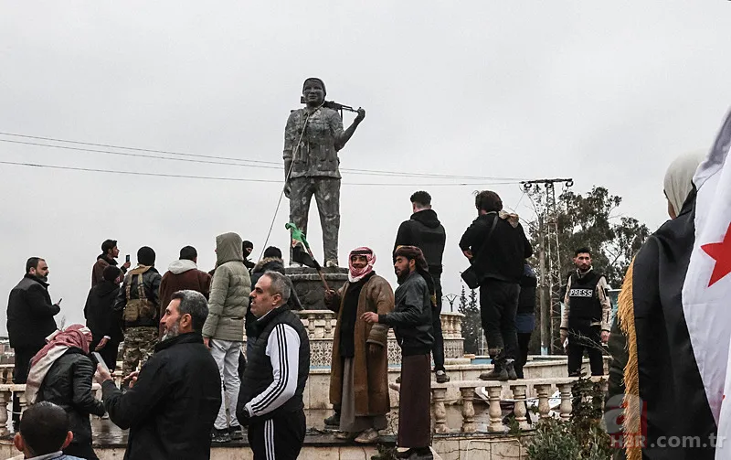 Terörün sembolleri bir bir yıkıldı! Tabka’da tarihi anlar 6