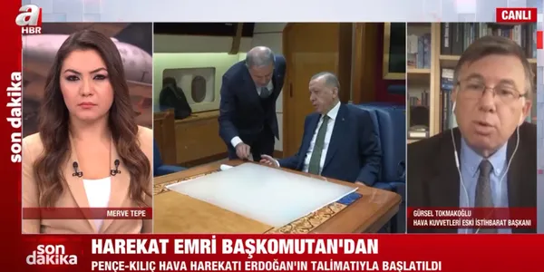 Gürsel Tokmakoğlu A Haber’de Pençe Kılıç Hava Harekatı’nın asıl amacına değindi! Ana hedef ABD’yi buradan çıkartmak