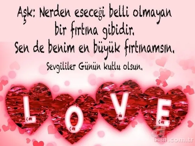 Sevgililer Günü mesajları 14 şubat! Sevgililer günü en anlamlı kısa uzun mesajlar! 14 şubat resimli mesajlar 3