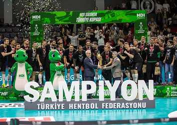 Hentbol Erkekler Türkiye Kupası'nda şampiyon Beşiktaş