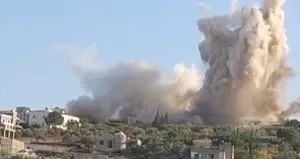 İsrail Lübnan’da bir binayı vurdu