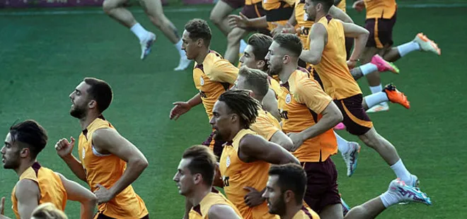 Galatasaray Zalgiris maçı hazırlıklarına başladı