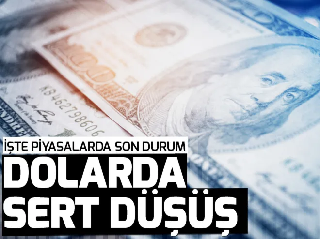Dövizde sert düşüş