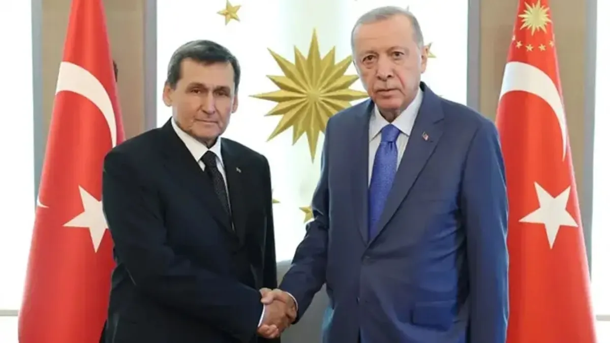 Son dakika | Başkan Erdoğan Raşid Meredov'u kabul etti