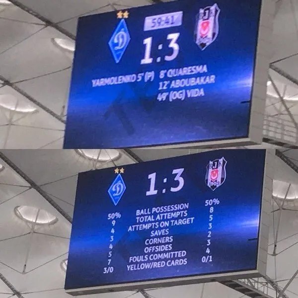 Ukraynalılar maçın skorunu yazdı - 1