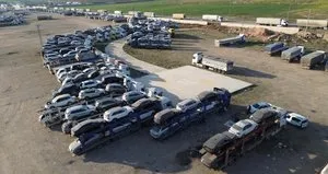 Uzak Doğu’dan getirilen ikinci el araçlar Suriye’ye taşınıyor!