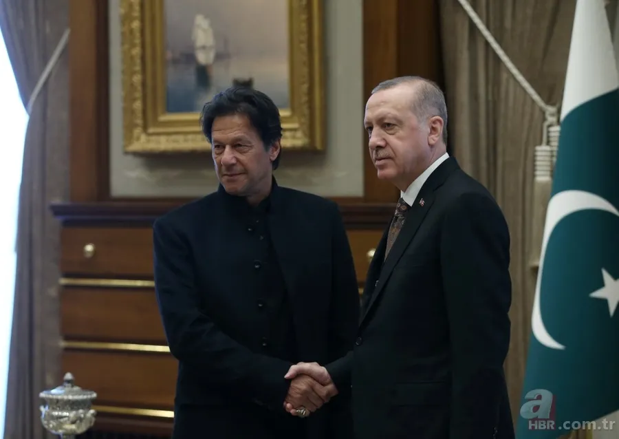Başkan Erdoğan, Pakistan Başbakanı Khan’ı kabul etti 7