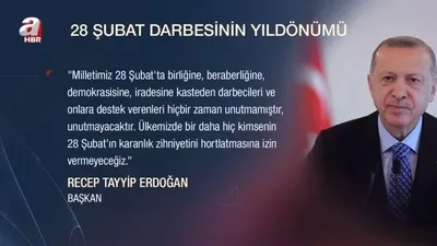 Siyasilerden 28 Şubat mesajları!