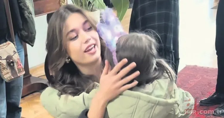 A.B.İ.'nin Çağla'sı Afra Saraçoğlu'nu gülümseten ziyaret: "Güzel yürekli Afram" 1