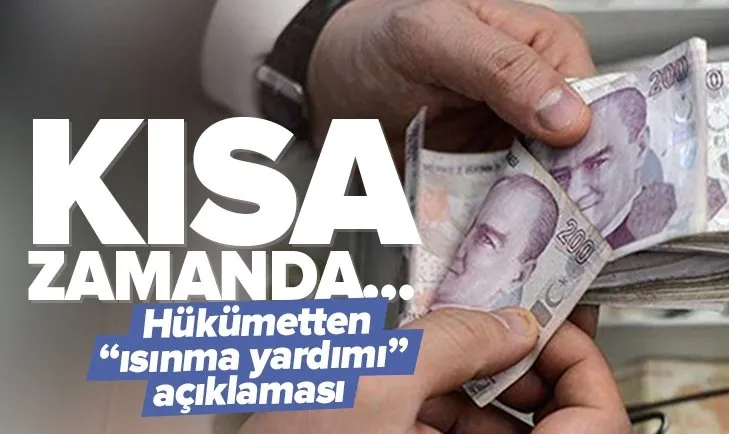 Enerji ve Tabii Kaynaklar Bakanı Dönmez: Isınma yardımına doğal gaz da dahil edildi