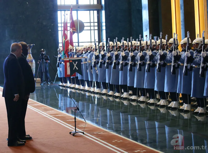 Başkan Erdoğan Burkina Faso Devlet Başkanı Kabore'yi karşıladı 8