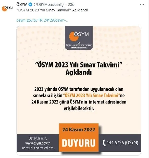 ÖSYM DUYURDU! 2023 KPSS ne zaman? KPSS sınav tarihleri belli oldu mu?