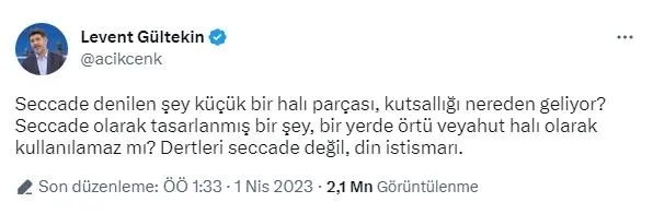 Kemal Kılıçdaroğlu ayakkabılarıyla seccadenin üzerinde poz verdi! Sosyal medyadan tepki yağdı! Kendisini bakın nasıl savundu