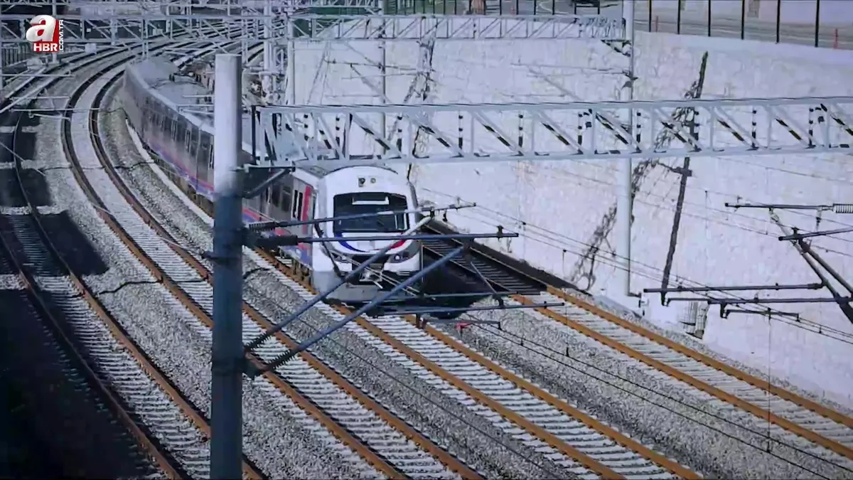 Vatandaş demiryolu ile seyahat etti