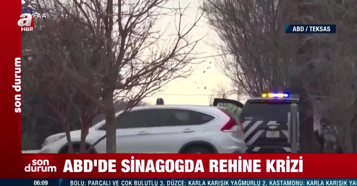 ABD'de sinagogda rehine krizi!