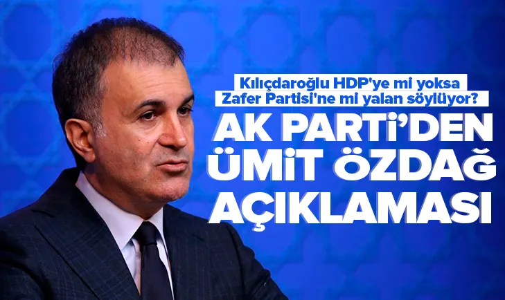 AK Partiden Özdağ açıklaması!