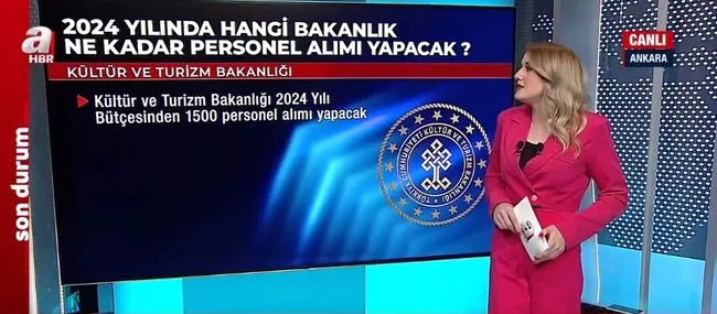 2024 yılında kaç kamu personeli alınacak? 60 bine yakın personel alımı yapılacak
