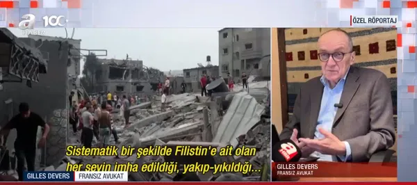 Fransız Avukat Gilles Devers A Haber'e konuştu: Netanyahu için yakalama kararı istiyoruz - 2