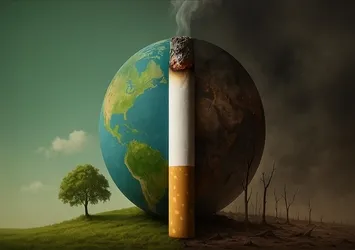 Sigara sadece bireyi değil gezegeni de öldürüyor
