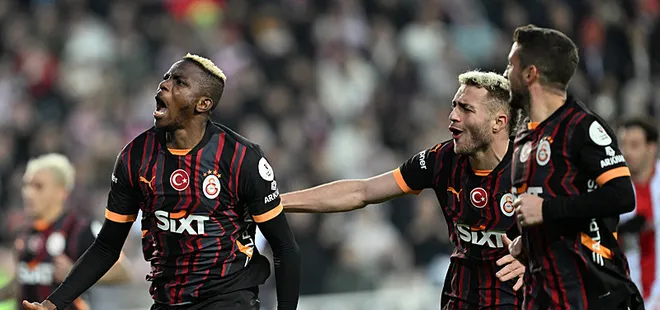 Muhteşem geri dönüş: Galatasaray Sivas’ta galip!