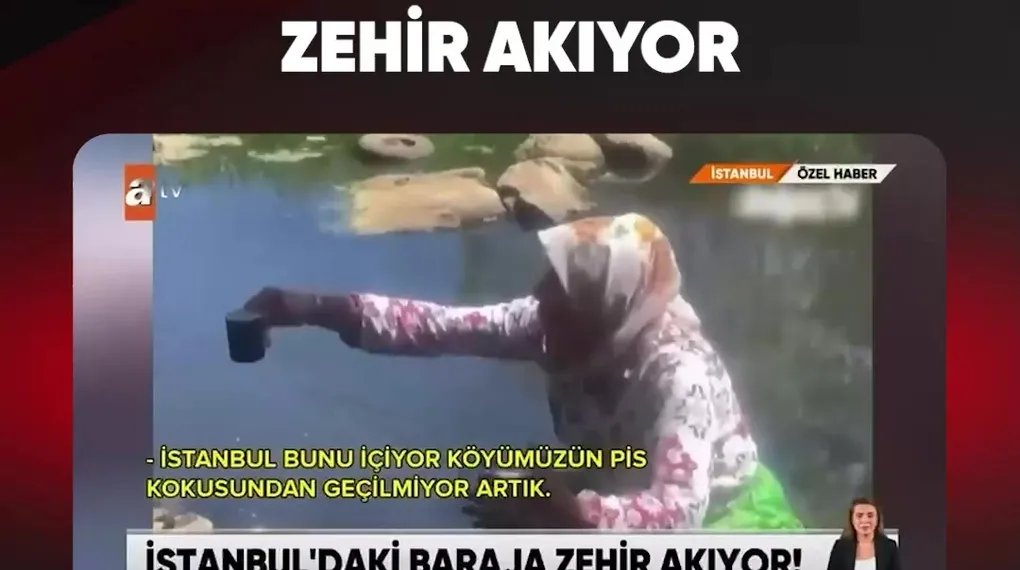 İSTANBUL’DAKİ BARAJA ZEHİR AKIYOR!