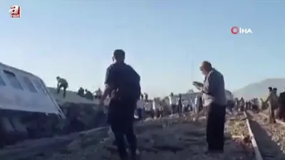 İran’da tren raydan çıktı: 30 yaralı