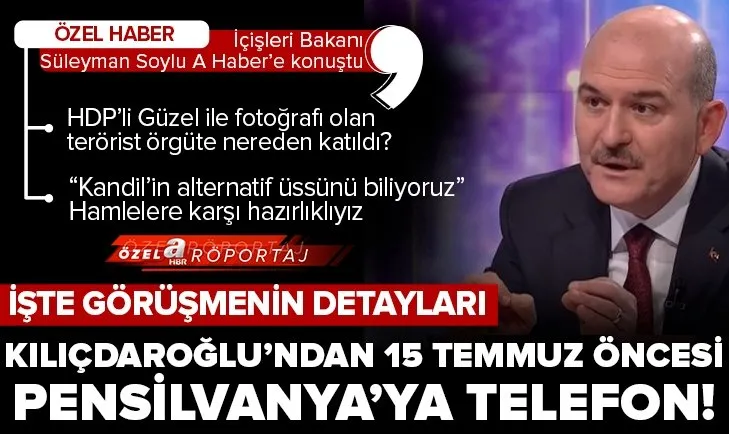İçişleri Bakanı Süleyman Soylu’dan A Haber özel yayınında gündeme ilişkin son dakika açıklamaları
