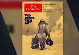 The Economist'ten "ABD çekildiğinde" kapağı