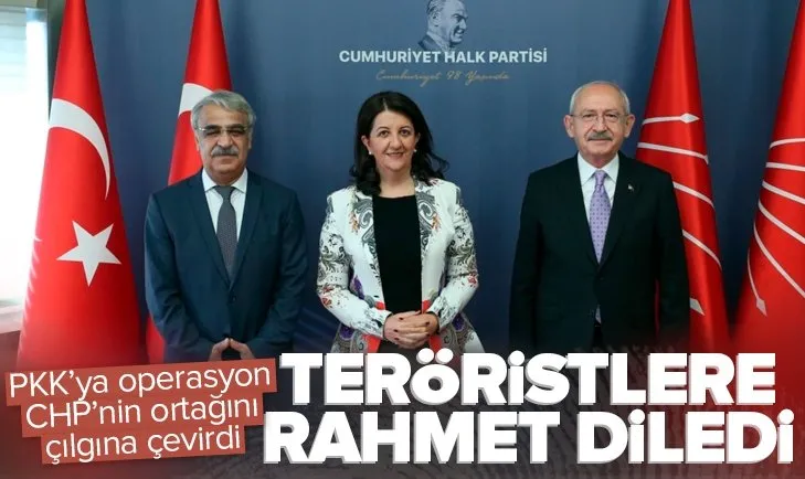 HDP teröristlere rahmet diledi