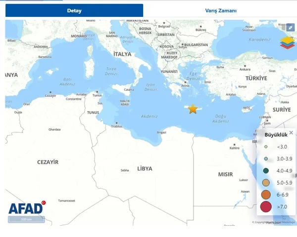 Ege'de şiddetli deprem! Muğla'da da hissedildi! AFAD 2023 son depremler.... - 2