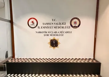 Samsun'da uyuşturucu operasyonu: 1 gözaltı