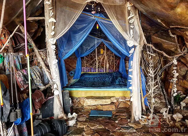 Mağarada çekilen çıplak fotoğraflar olay yarattı 19