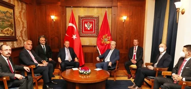 Başkan Erdoğan Karadağ Başbakanı Krivokapiç’i kabul etti