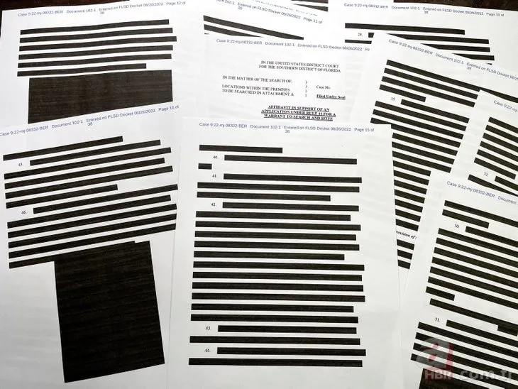 Trump’ın başı belada! FBI duyurdu: 184 gizli belgeye ulaşıldı