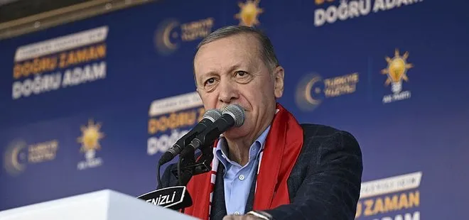 Başkan Erdoğan’dan AK Parti’nin Denizli Mitingi’nde önemli açıklamalar: Emperyalistler bay bay Kemal’in yanında saf tuttu!